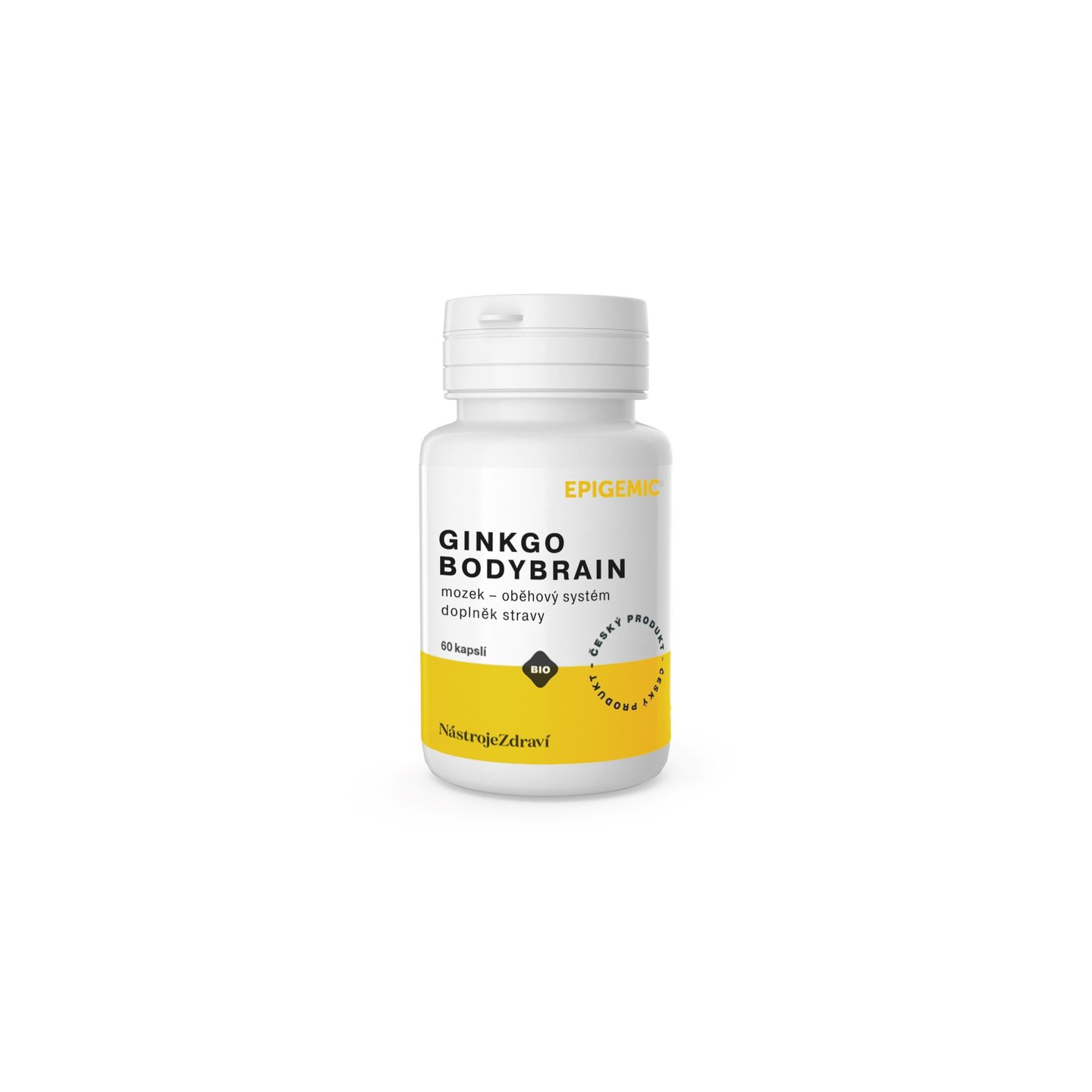 Ginkgo BodyBrain Epigemic®BIO, kapsuly