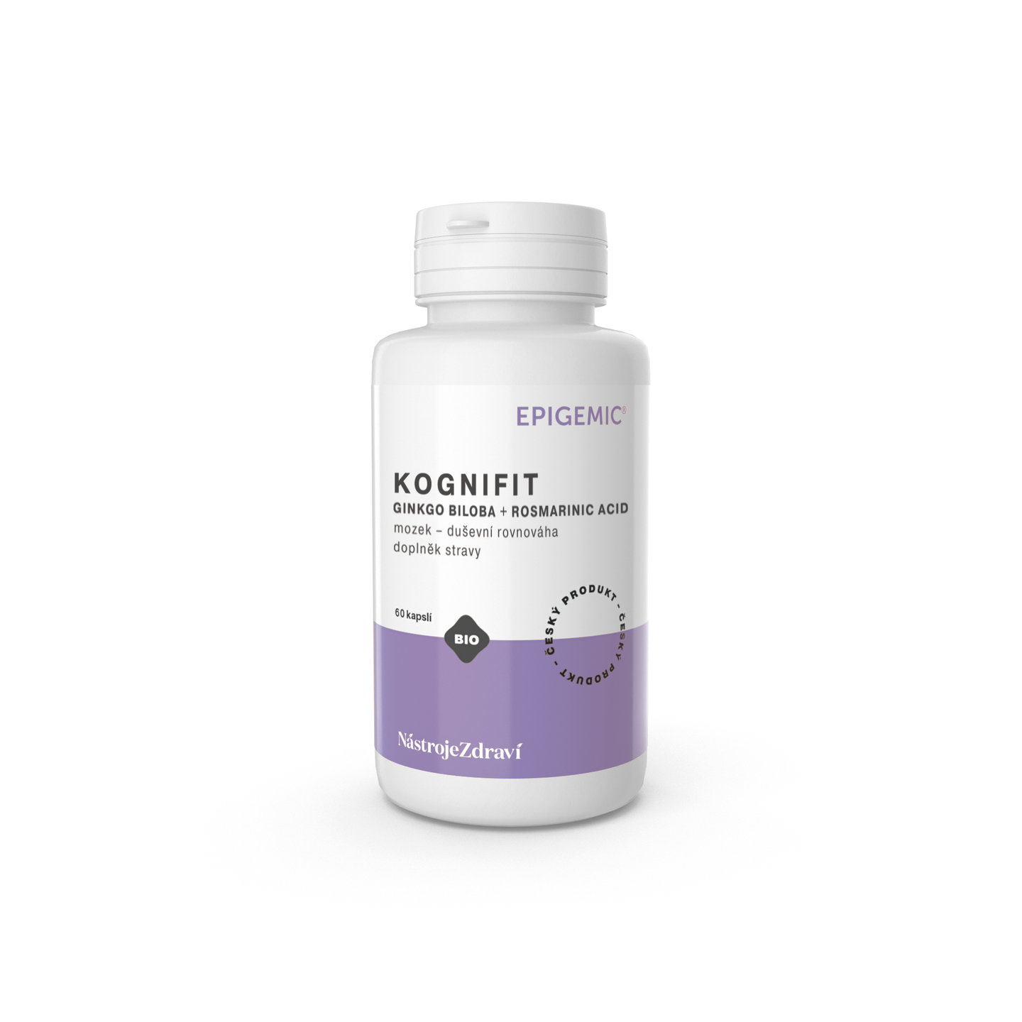 Kognifit Epigemic®BIO, gingo + rosmarinic,  kapsuly