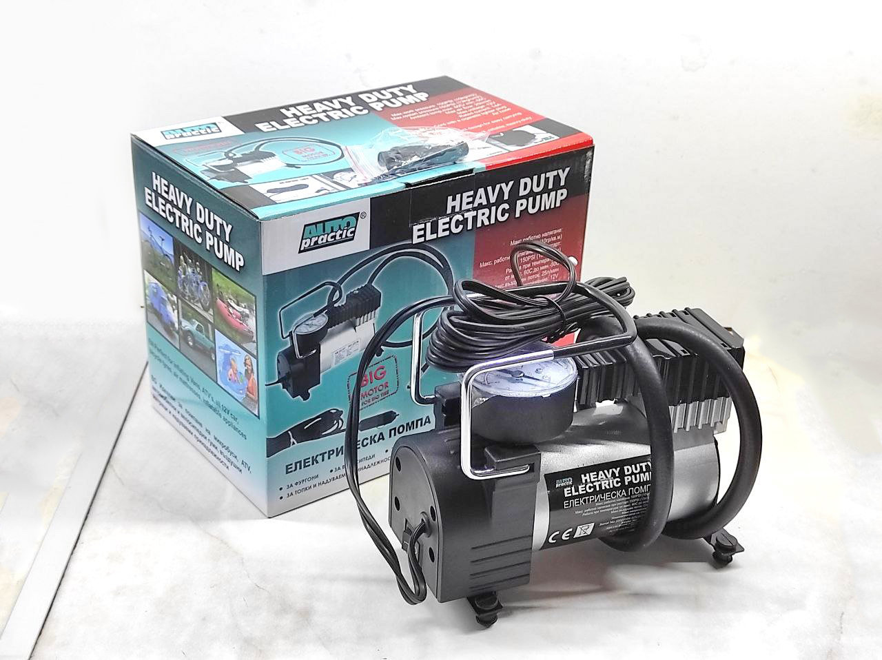 KOMPRESOR ZA GUME 12V