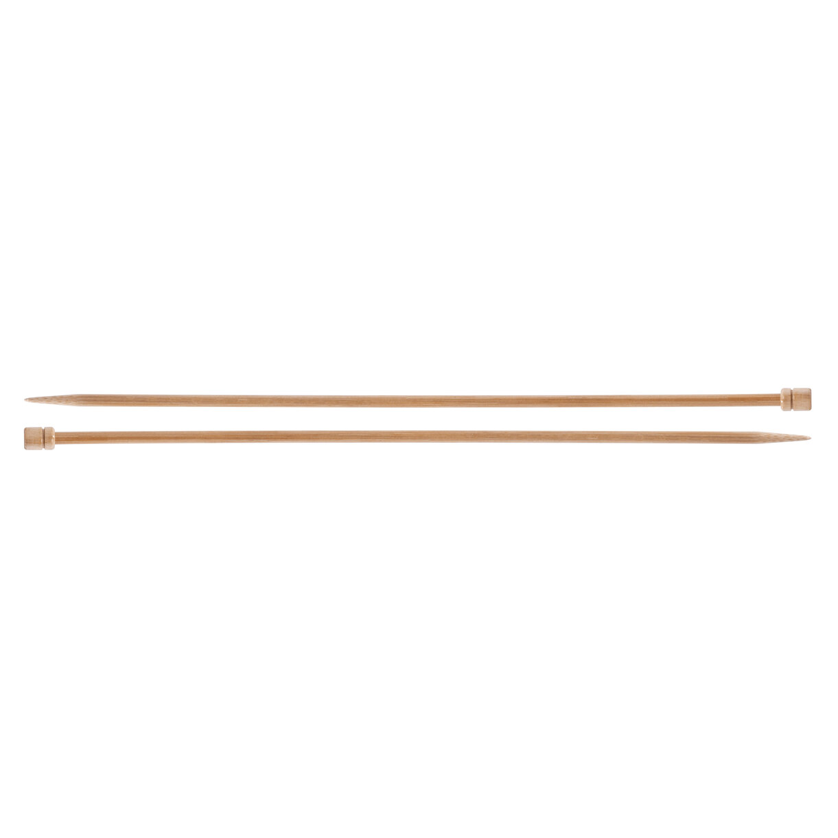2226304 Bambusové pletací jehlice rovné, 33 cm