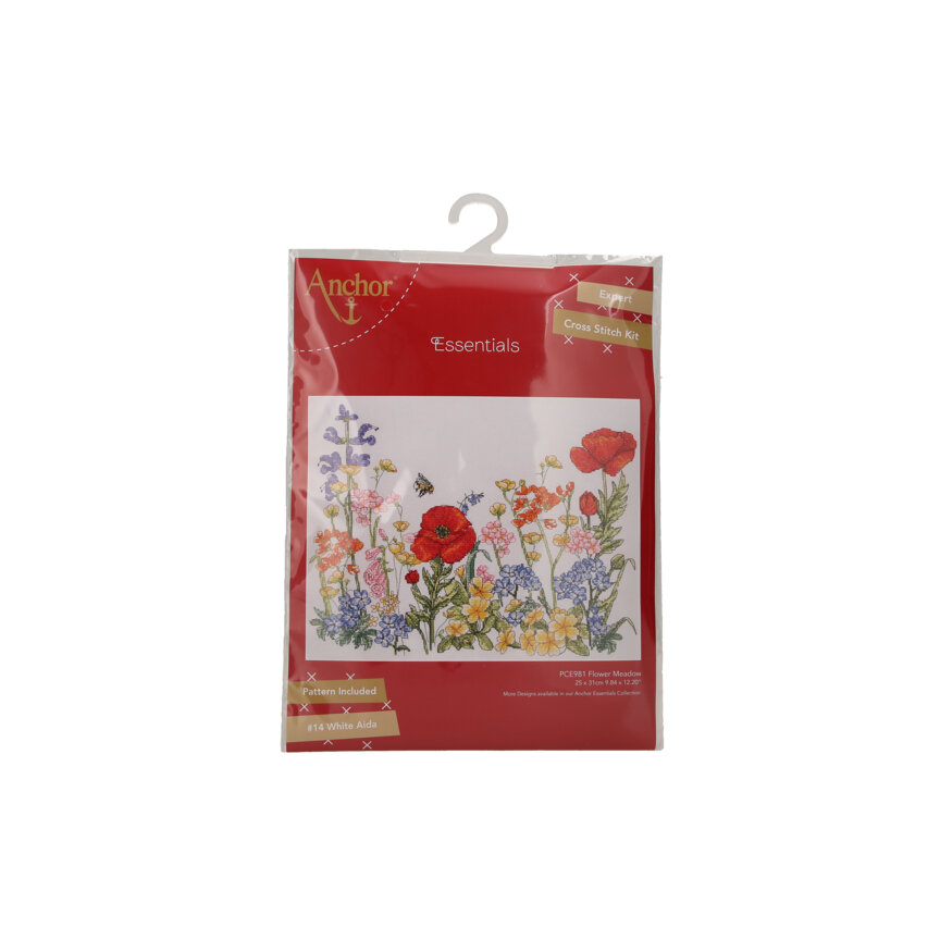PCE981 Meadow Floral XStitch Kit
