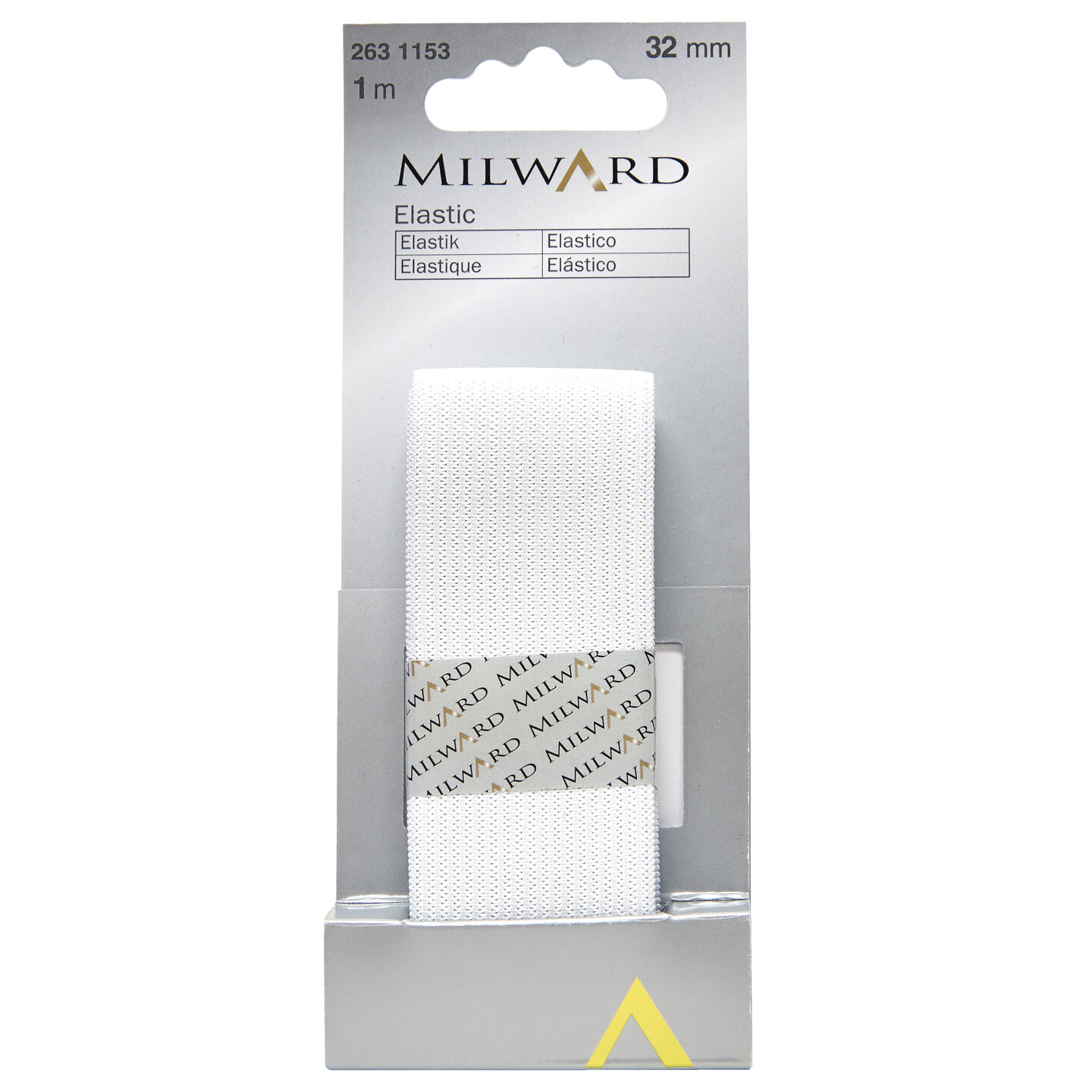 2631153 Elastic 1m x 32mm white