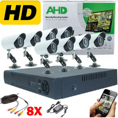 Full HD komplet za video nadzor sa 8 kamera